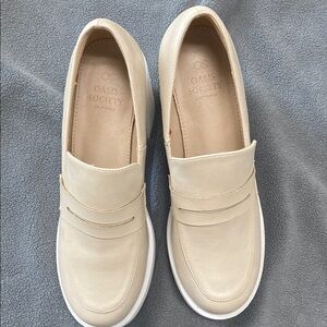 Oasis Society Cream Loafers